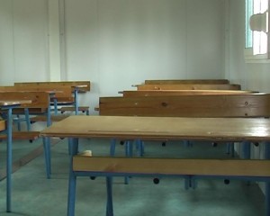 une salle de classe vide/ Photo Infobascongo