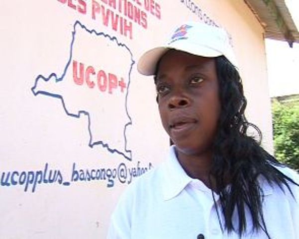 Françoise Kapinga, leader des PVVau Bas-Congo