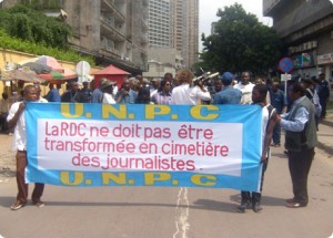 Marche UNPC à Kinshasa/Photo Radio Okapi