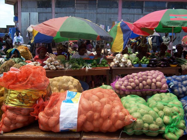 Photo des produits agricoles des maraîchers de Mbanza-Ngungu/Infobascongo