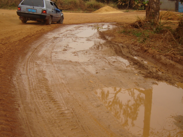 route boma-Muanda après la pluie/infobascongo