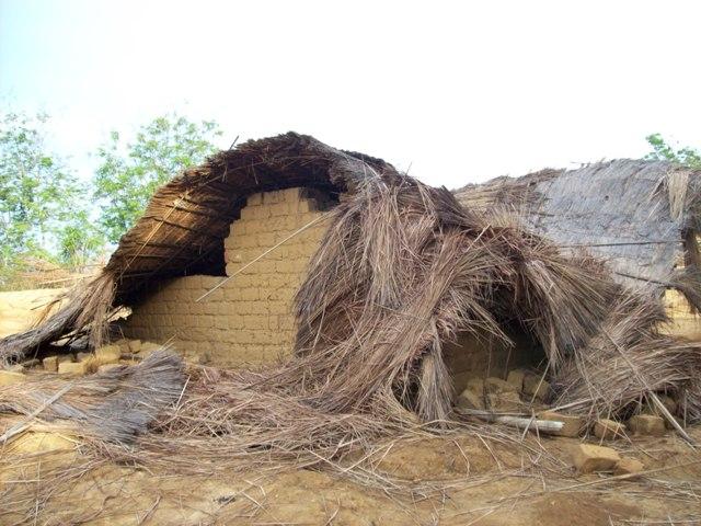 Luozi: la pluie ne cesse de tomber causant d’énormes dégâts