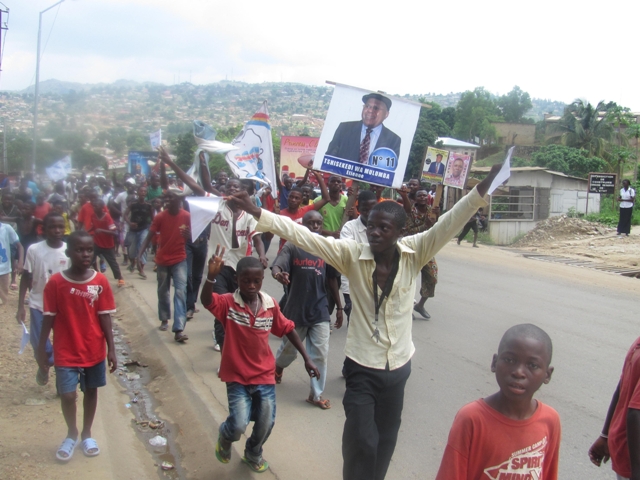 Election présidentielle : intolérance de la part de certains jeunes identifiés au candidat Tshisekedi
