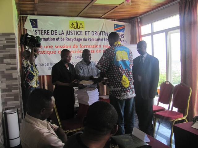 Bas-Congo : Les secrétaires des parquets satisfaits de leur formation