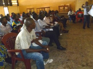 Sensibilisation de la population de la commune de Mvuzi/Infobascongo