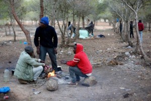 Camps de migrants africains à Nador au Maroc, REUTERS 