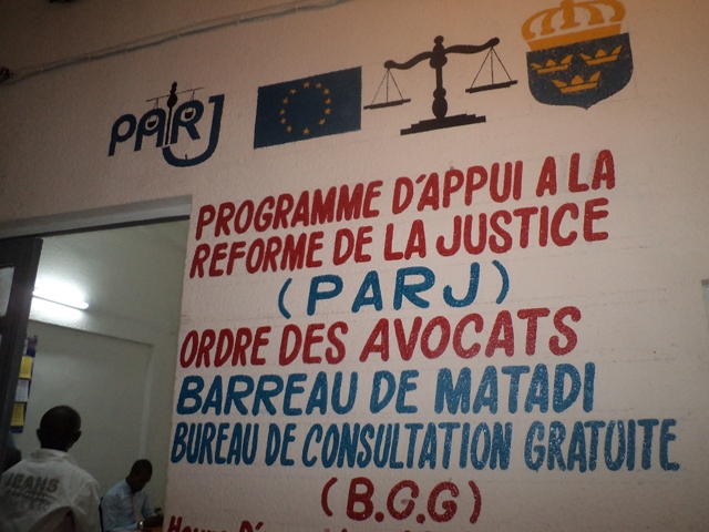 Matadi : de l’aide  pour des justiciables indigents