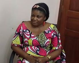 Rebecca Blandine Ntumba, journaliste à la Rtm / Infobascongo