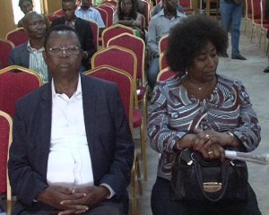 Kibambi Shintwa et Chantal Kanyimbo, orateurs