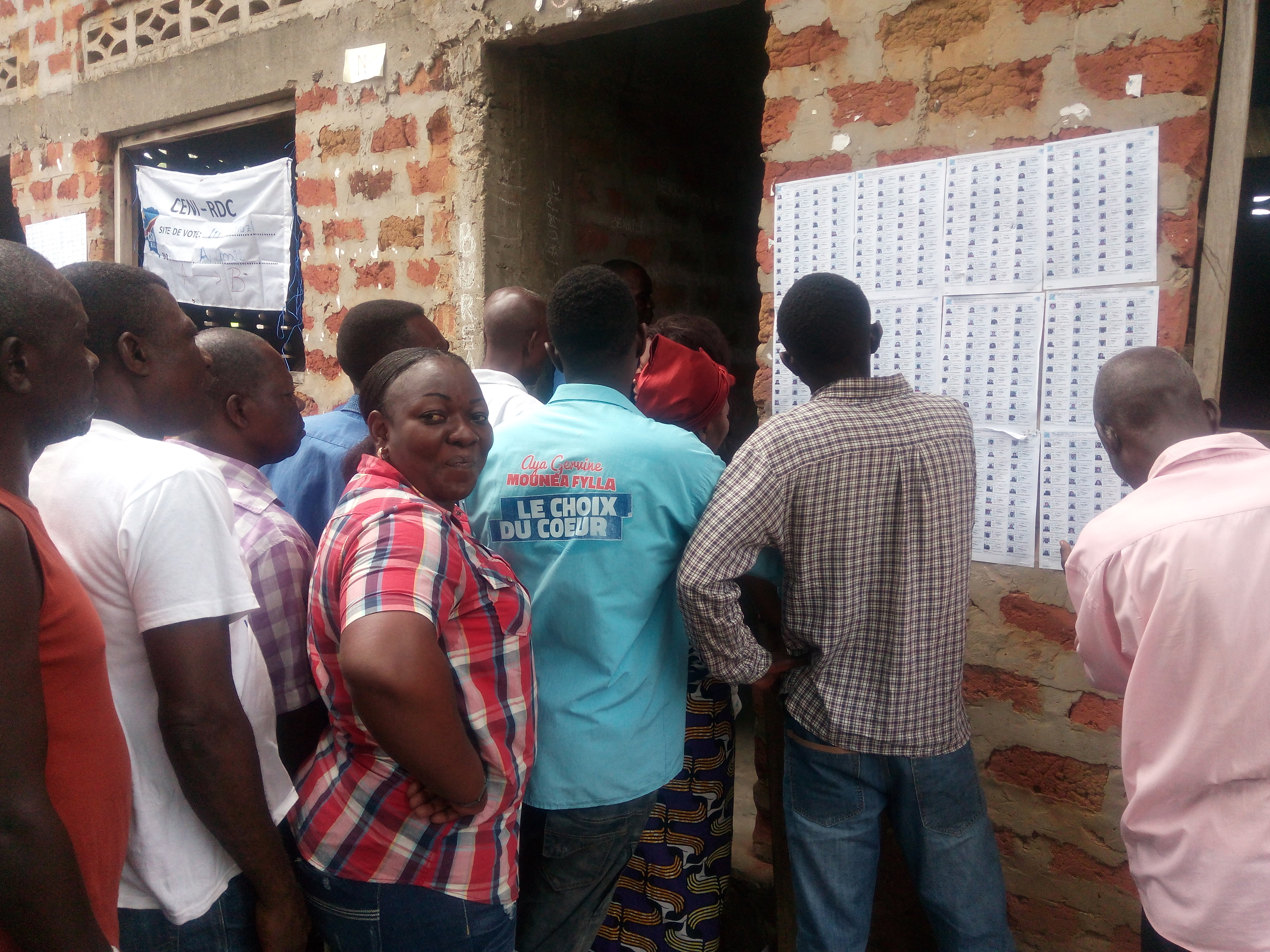 Matadi: les habitants votent dans le calme et vite