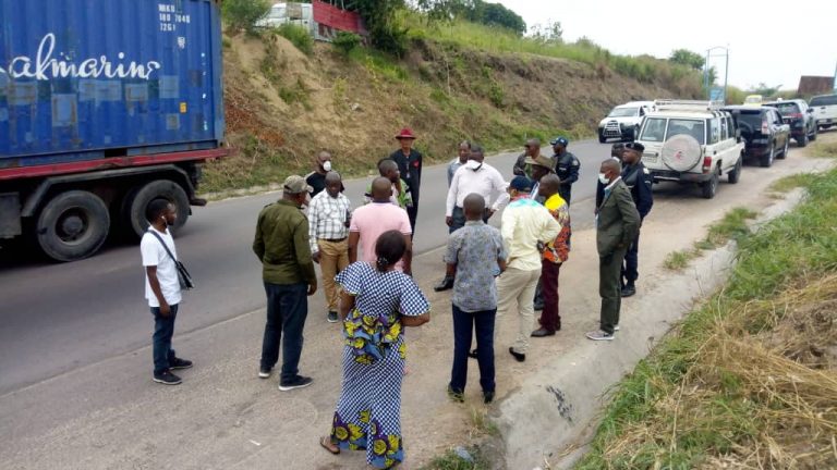 Coronavirus: recherche d’un point de contrôle sur la route nationale Kinshasa-Matadi