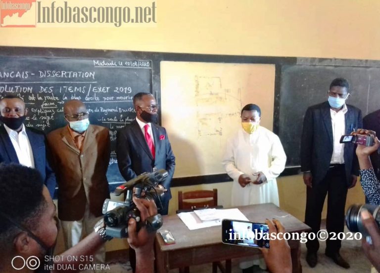 Kongo central : tous pour une poursuite de l’année scolaire sans Covid-19