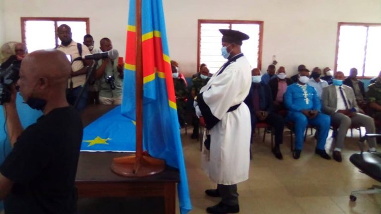 Le nouveau procureur de la République près le Tribunal de grande instance de Matadi prend ses fonctions