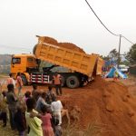 Travaux de sauvetage de la route nationale à Mbanza-Ngungu: »le danger est presque ecarté », déclare le vice-Premier ministre des ITPR